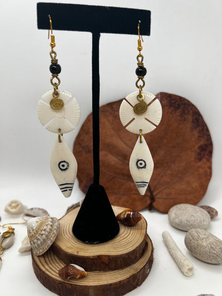 African earrings