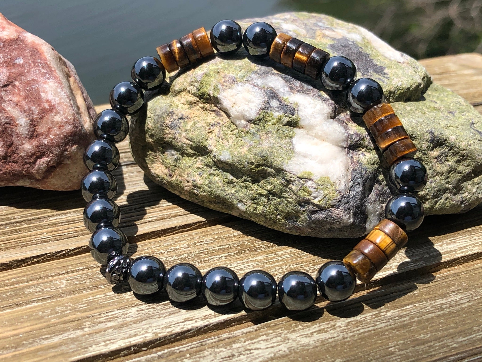 Hematite & Tiger eye