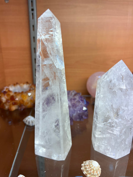 High quality clear quartz point