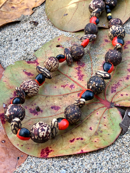 Tagua seeds necklaces