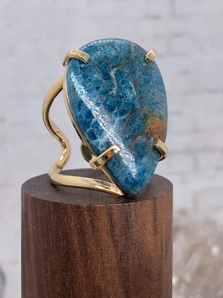 Origems Blue Apatite rings collection