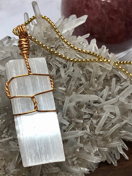 2in long selenite stick