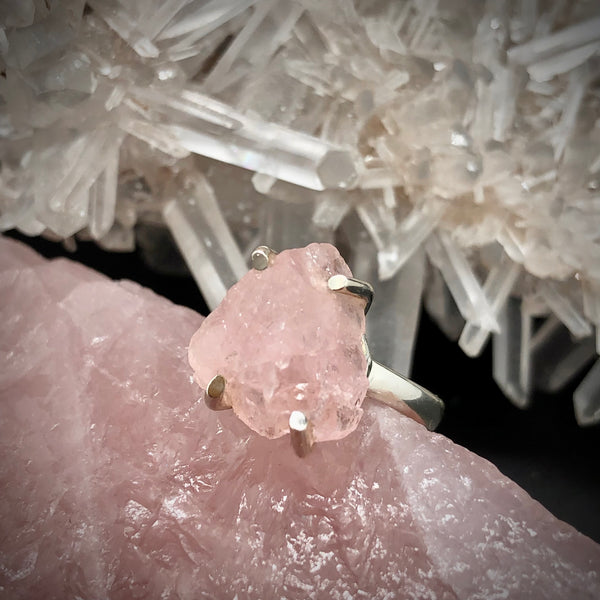 Morganite Sterling silver 925 ring