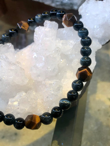 Piertersite & Blue tiger eye collection