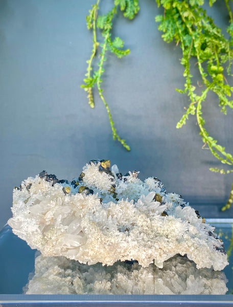 Galena pyrite crystal quartz